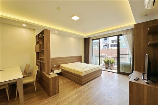 Warmly 2 bedroom apartment with wooden style furnished in Ba Dinh