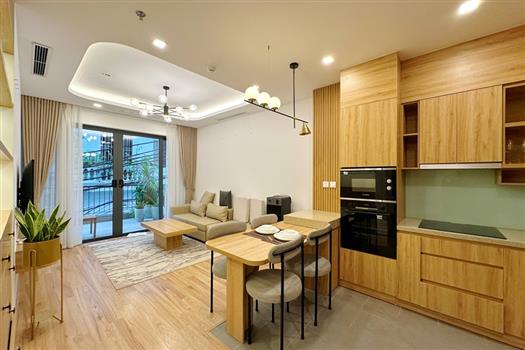 Elegant two bedroom apartment with large balcony in Tay Ho