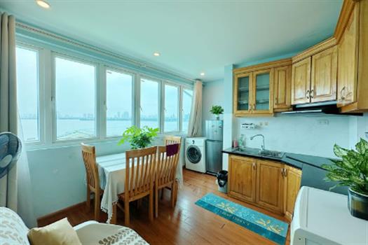Cozy one bedroom apartment with stunning lake view in Tay Ho
