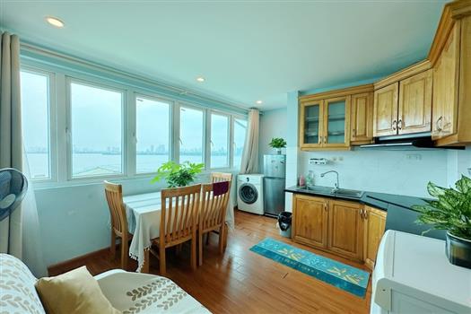 Cozy one bedroom apartment with stunning lake view in Tay Ho