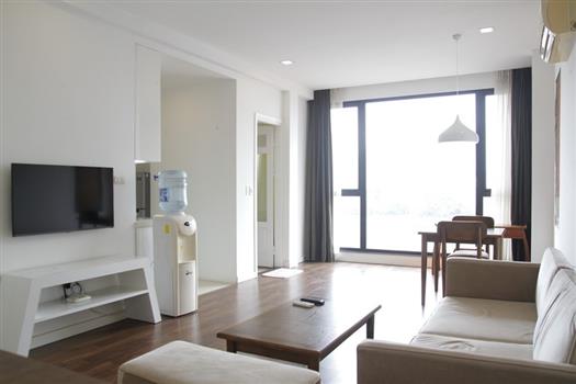 Natural Light and beautiful lake view one bedroom apartment in Ba Dinh
