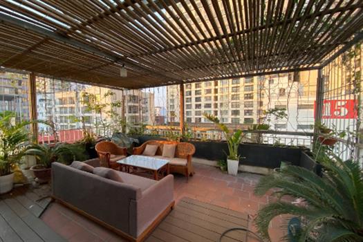 Luxurious duplex 3 bedroom apartment with city view rooftop in Tay Ho