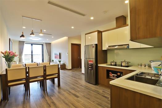 Serene and Airy 2 bedroom apartment with city view and GYM in Tay Ho