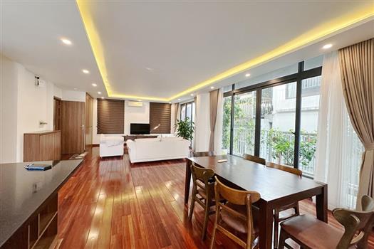 Duplex lake view 3 bedroom apartment for rent in Tay Ho
