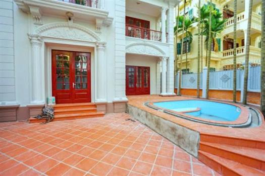 Timeless Villa of Elegance and Serenity with outside pool in Tay Ho