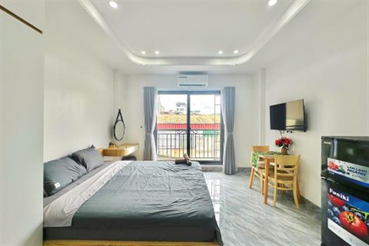 Affordable studio apartment with natural light in Tay Ho