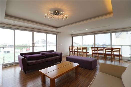 Duplex 3 bedroom apartment with stunning city view in Hoan Kiem