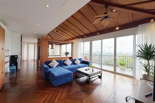 High-Floor 3-Bedroom Apartment with Peaceful Lake View in Xom Chua, Tay Ho