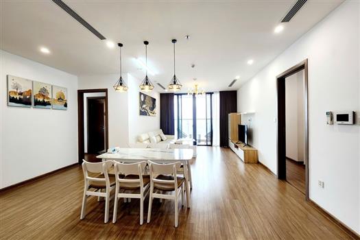 Luxurious city view apartment with pool at Vinhomes Skylake