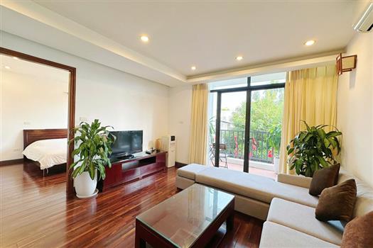 Peaceful & Cozy 2 bedroom apartment with bright balcony in Tay Ho