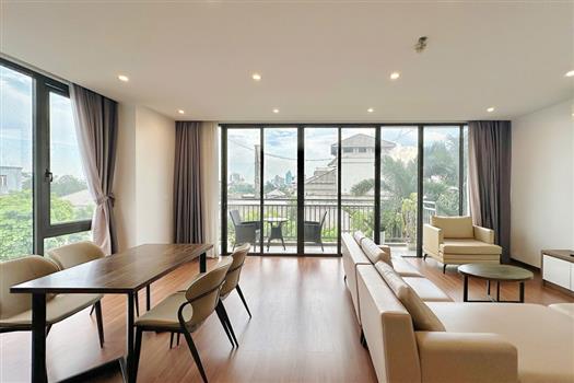 Modern Open concept 3 bedroom apartment for rent in Tay Ho