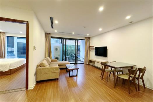 Modern 2 bedroom apartment fully furnished, large balcony for rent in Tay Ho