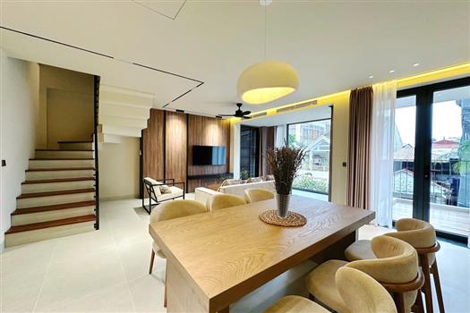 Newly 3-Bedroom Duplex Apartment with In-House Gym for Rent in Tay Ho