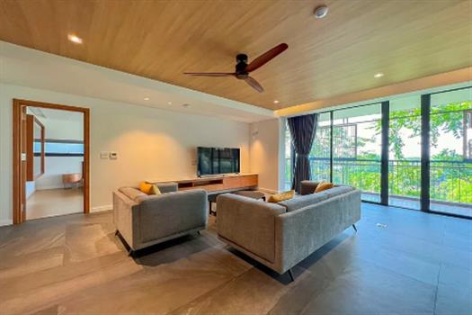 Modern lake view 3 bedroom apartment with large balcony for rent in Tay Ho