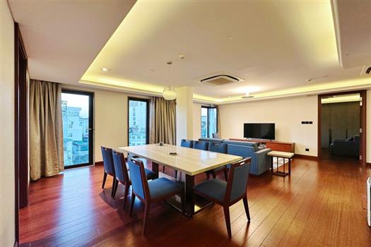 Spacious and Modern 2 bedroom apartment for rent in Truc Bach