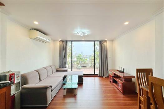 Spacious 1 bedroom apartment with large balcony & nice view in Tay Ho.