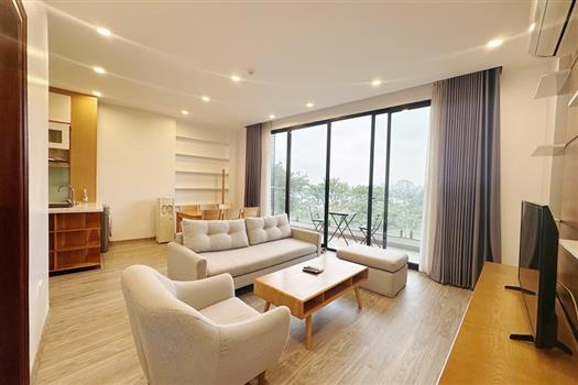 Lake View 2 Bedroom Apartment with Large Balcony in Truc Bach