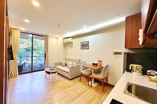 Cozy 1-bedroom apartment for rent in Trich Sai, Tay Ho.
