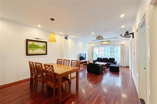 A peaceful, newly renovated 2-bedroom apartment in To Ngoc Van, Tay Ho.