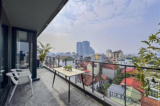 Modern & Open view 3 bedroom apartment in the heart of Tay Ho, high floor