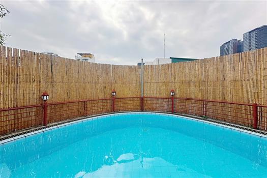 Charming 5 bedroom house on To Ngoc Van street, Rooftop swimming pool