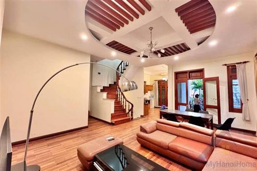 Beautiful furnished house in To Ngoc Van with 4 bedrooms for rent.