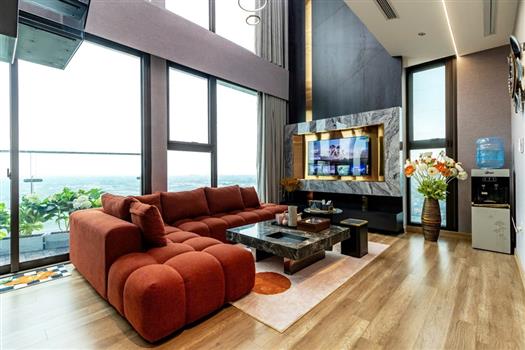 Luxury Duplex in SolForest Ecopark, 3 bedrooms, high-end furniture
