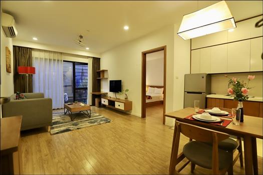 Amazing 1 bedroom apartment for rent in Ba Dinh, near Lotte and Zoo, Park