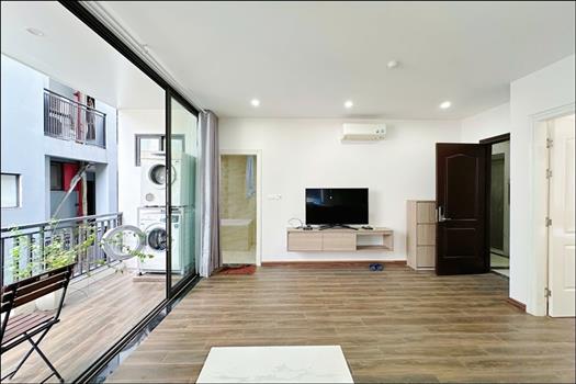 Beautiful and large balcony 1 bedroom in To Ngoc Van, Tay Ho