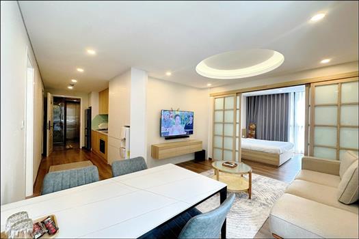 A Japanese style 2 bedrooms apartment for rent in Ba Dinh district