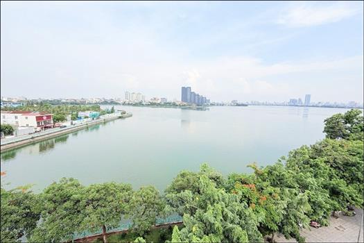 Brand-new Lake view duplex apartment in Nhat Chieu, Tay Ho, 03 bedrooms.