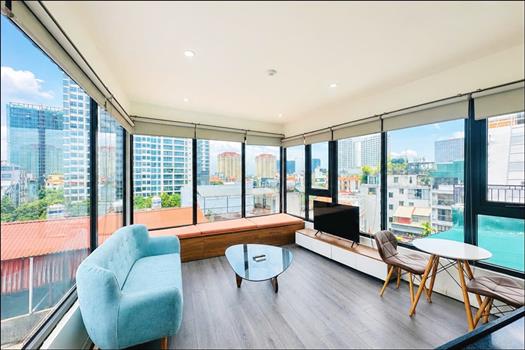 Lake view and rooftop apartment in Nhat Chieu, Tay Ho