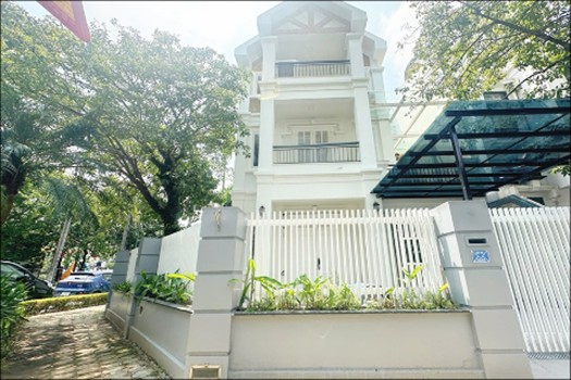 White house with 5 bedroom in Ciputra, Tay Ho