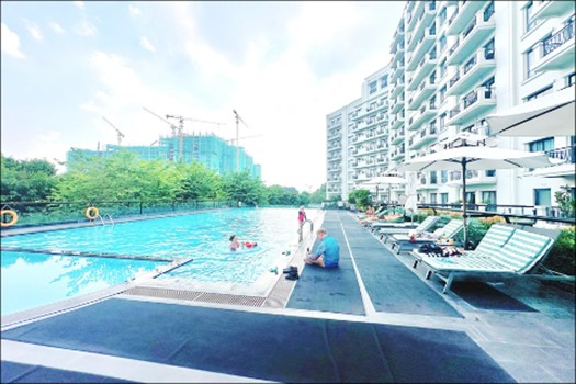 Beautiful 3 bedroom apartment for rent in Elegant Suites hotel, Tay Ho