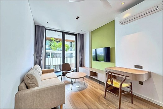 1 bedroom lake view apartment in Tay Ho