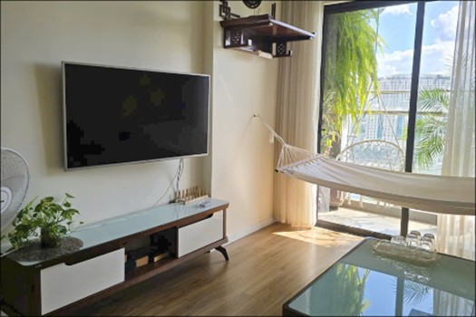 Cozy 3 bedrooms lake view apartment in Nam Tu Liem