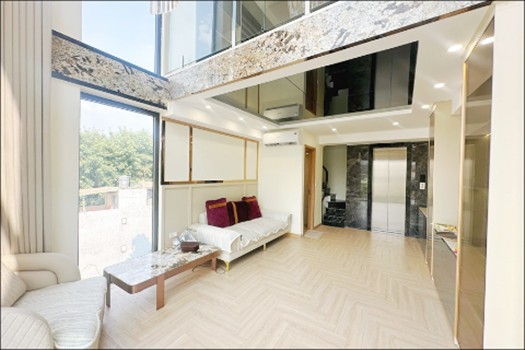 A house 8 floors, near West Lake with elevator and 4 rooms in Tay Ho for rent
