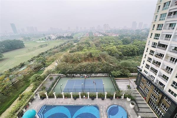 Golf view balcony in Ciputra Hanoi