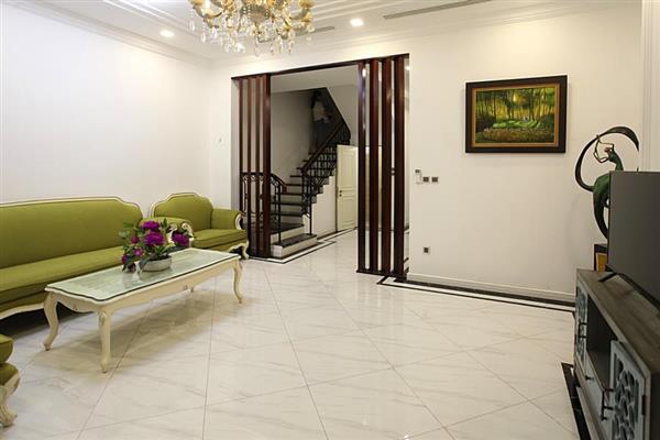 Fully furnished terrace house for rent in Vinhomes Harmorny