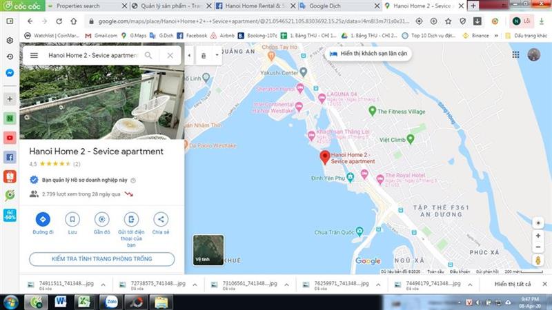 hanoi home 2 location on google maps 30668