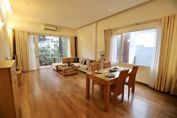 Appealing apartment on Linh Lang Street, Ba Dinh Dist, lovely balcony