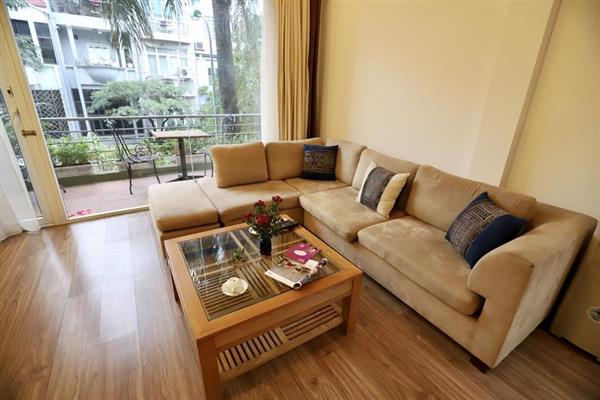 Appealing apartment on Linh Lang Street, Ba Dinh Dist, lovely balcony