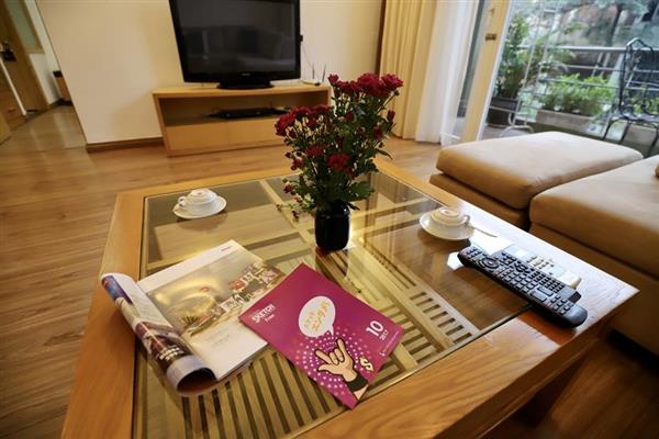 Appealing apartment on Linh Lang Street, Ba Dinh Dist, lovely balcony