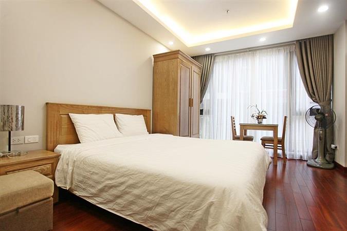 nicely well organised studio apartment for rent in ba dinh kim ma street 8 27461