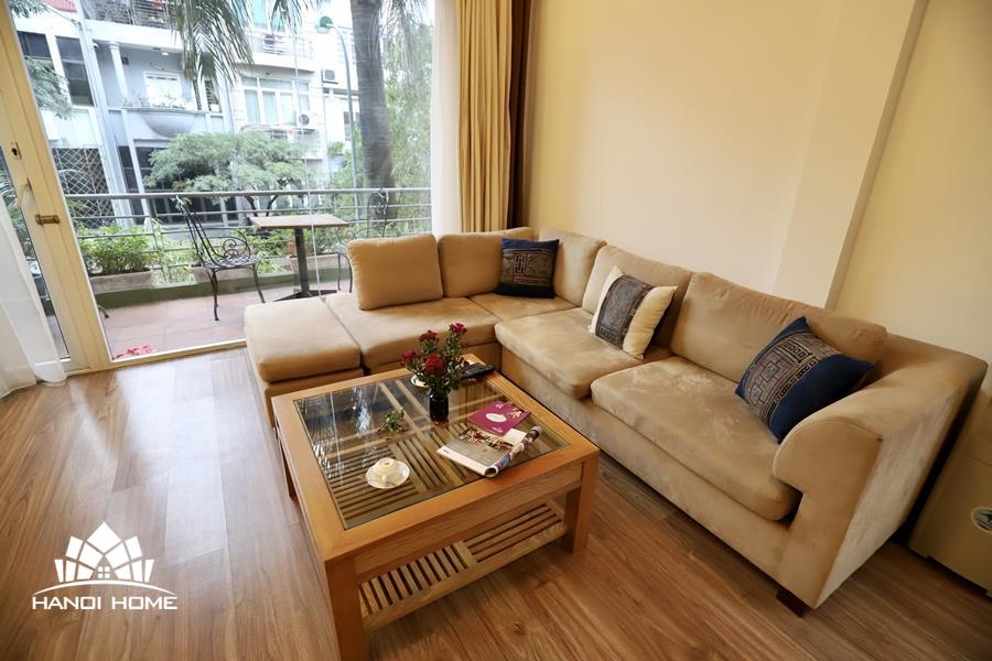 Appealing apartment on Linh Lang Street, Ba Dinh Dist, lovely balcony