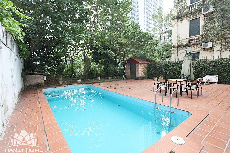 swimming pool 5 bedroom house in to ngoc van big courtyard 007 24302